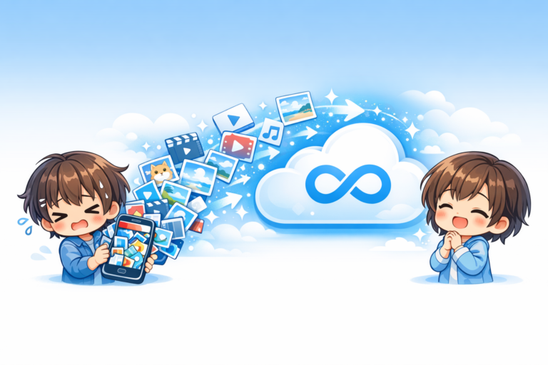 Yahoo!かんたんバックアップ 容量無制限 iCloud Google One 代替